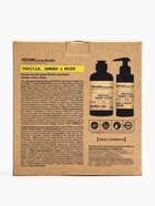 Подарочный набор женский VEGAN.Love.Studio, гель для душа, крем-лосьон, парфюмированный, ваниль, амбра, мускус - Фото 8