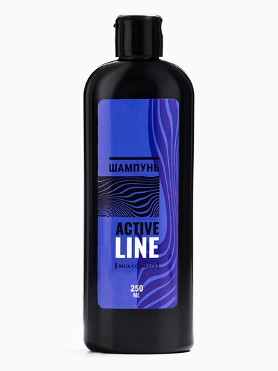 Подарочный набор мужской ACTIVE LINE, гель для душа 250 мл, шампунь 250 мл