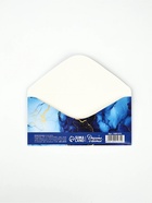 Конверт для денег «С днём рождения», синий мрамор, 16.5×8 см - Фото 2