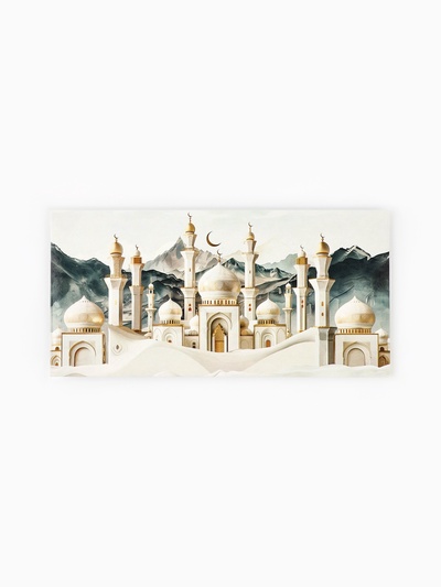 Конверт для денег «Мечеть», 16.5×8 см