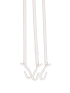 Подвес для кашпо «Ирис», h=48 см, пластиковый, белый - Фото 3