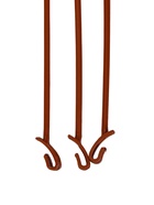 Подвес для кашпо «Ирис», h=48 см, пластиковый, цвет терракот - фото 23596038