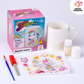 {{photo.Alt || photo.Description || 'УЦЕНКА Школа талантов Набор для творчества «Декупаж кружки», единорожка'}}