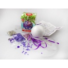 УЦЕНКА Набор для творчества. «Новогодний шар своими руками» (фиолетовый) - Фото 3