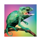 УЦЕНКА Алмазные узоры. Хамелеон 30×30 см 06717 - Фото 1