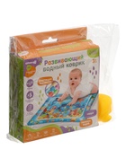 УЦЕНКА Акваковрик надувной развивающий водный «Морские жители», 65×50 см + игрушка В ПОДАРОК 1084 - Фото 2