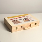 УЦЕНКА (ВМЯТИНА НА ЧЕМОДАНЕ ) Игровой набор «Плотник» 36.5×22×7.5 см - Фото 4