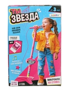 УЦЕНКА ZABIAKA Микрофон на стойке «Ты звезда» розовый №SL-01967 10946613