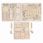 УЦЕНКА Лесная мастерская Деревянный конструктор «Новогодний экспресс ГП» - Фото 3