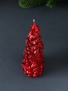 Свеча новогодняя «Ель большая», 160×60 мм лак, красная - Фото 4