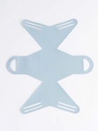 Кожанная подарочная сумочка для бижутерии и сувениров, голубая с бантом (лента), 13×12×5.5 см (50 шт) - фото 809263452