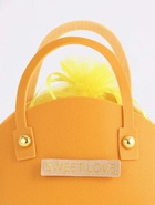 Кожаная подарочная сумочка для бижутерии и сувениров, жёлтая с мешочком, 14?6.5?12.8 см (комплект 20 шт) - фото 58059652 Кожаная подарочная сумочка для бижутерии и сувениров, жёлтая с мешочком, 14?6.5?12.8 см (комплект 20 шт) - фото 58059652