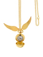 Часы карманные «Снитч», кварцевые, d=2.7 см, на цепочке, золотистые - Фото 3