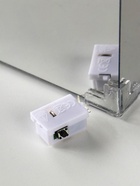 Фигурка-зеркало светящаяся RISALUX «Бесконечные тюльпаны», 3D акрил, 20 цветков, в подарочном пакете, 12×12×12 см - Фото 3