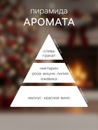 Новогодний ароматический диффузор «Вечер у камина», с открыткой и палочками, для дома, 50 мл - Фото 2