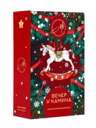 Новогодний ароматический диффузор «Вечер у камина», с открыткой и палочками, для дома, 50 мл - Фото 4