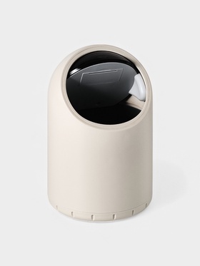 Ведро для мусора сенсорное настольное SAVANNA, 2 л, бежевое