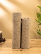 Свеча в бамбуке тройная, 15×15×30 см, 100 мл, песочная - фото 809305459