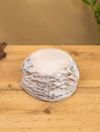 Свеча в кокосе, 20х20х7 см, цв. белый - фото 809305468