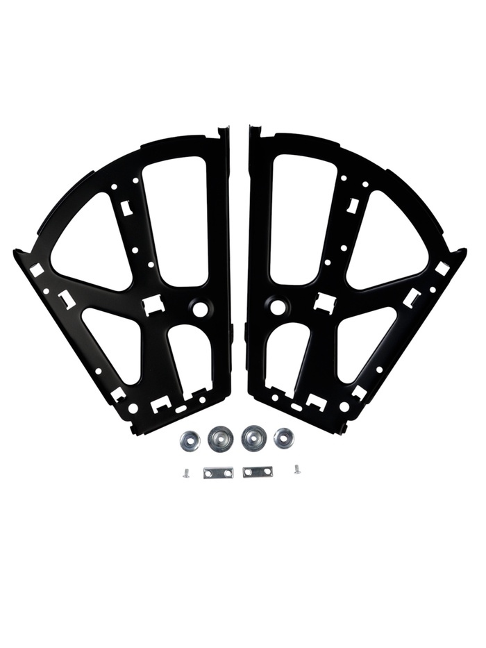 Механизм для обувницы полок CAPPIO, 2-х ярусная, до 13 мм, металл, черный - Фото 1