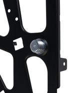 Механизм для обувницы полок CAPPIO, 2-х ярусная, до 13 мм, металл, черный - фото 809263924