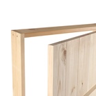 УЦЕНКА Дверной блок для бани, 190×70 см, из сосны, на клиньях, массив, «Добропаровъ» - Фото 3