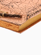 Блокнот в твёрдой обложке плетёный, 48 листов, 14×18×2 см, бежевый - Фото 8