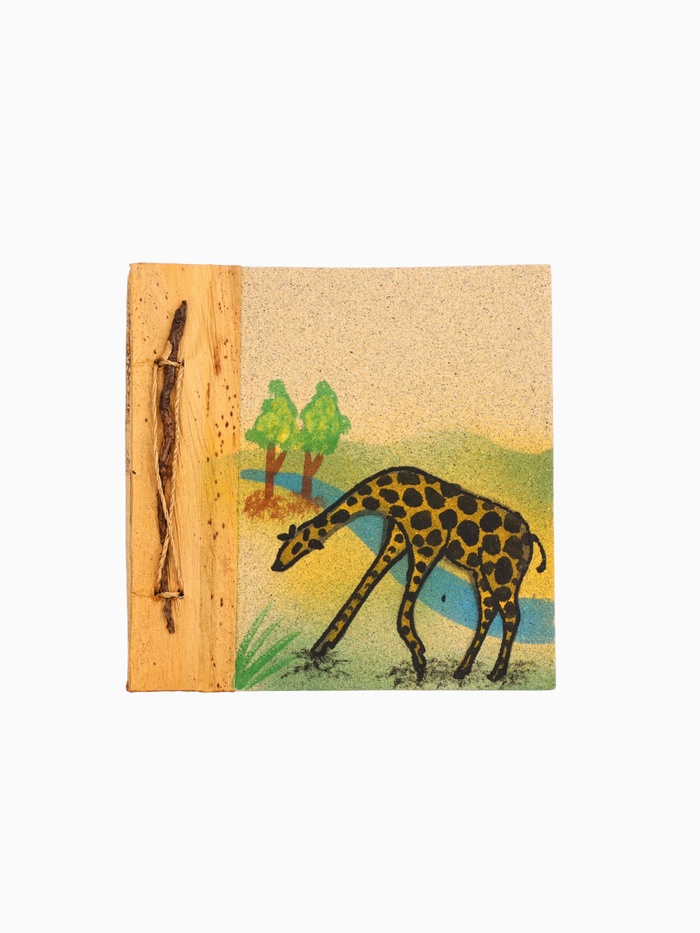 Фотоальбом «Жираф», 10 листов, 19×19×2 см, фото 10×15 см - Фото 1