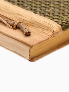 Записная книжка плетёная, 48 листов, 17×22×2 см, зелёная - Фото 3