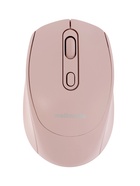 Мышь WELLMADE M03, беспроводная, оптическая, 1200 dpi, розовая - Фото 3