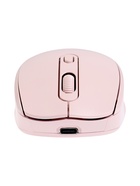 Мышь WELLMADE M03, беспроводная, оптическая, 1200 dpi, розовая - Фото 5