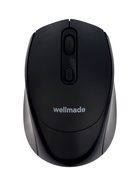 Комплект клавиатура и мышь WELLMADE KM02, беспроводной, 1200 dpi, 300 мАч, АА 1, чёрный - Фото 8