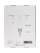 Фен WELLT A01 WELLAIR, 1600 Вт, 5 насадок, 3 скорости, 4 температурных режима, ионизация, серый - Фото 22