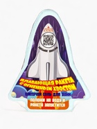 Бомбочка для ванн «плавающая ракета с огненным хвостом», 130 г - Фото 3