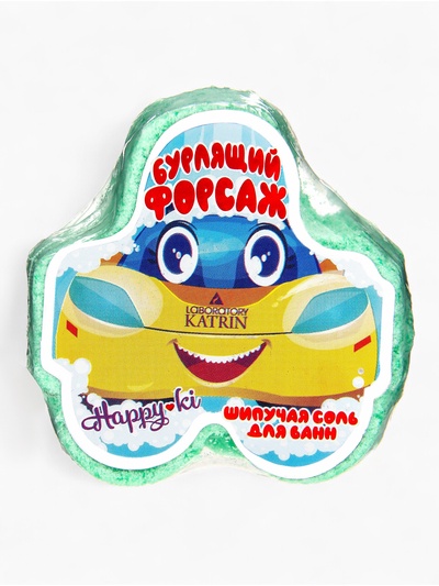 Бомбочка для ванн фигурная «Бурлящий форсаж», аромат фруктов, 90 г