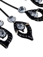 УЦЕНКА Часы настенные, серия: Ажур,«Павлин со стразами», плавный ход, d=15 см, 46×47.5 см - Фото 6