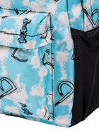 УЦЕНКА Рюкзак Буквы, 30×13×42, отд на молнии, 3 н/кармана, голубой - Фото 15