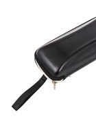 УЦЕНКА Футляр для очков Классик, 16,8*5,5*8 см, на молнии, салфетка, черный - Фото 6