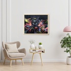 УЦЕНКА Картина по номерам 40×50 «Кошка в стиле граффити» 20 цветов - Фото 3