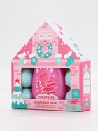 Подарочный набор новогодний: гель для душа 200 мл и бомбочки для ванны 4 шт. × 40 г, URAL LAB - фото 118994730