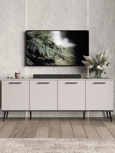 Тумба под ТВ «Монти», 2010×450×780 мм, цвет кашемир