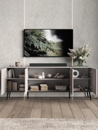 Тумба под ТВ «Монти», 2010×450×780 мм, цвет кашемир - Фото 2