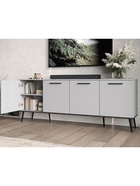 Тумба под ТВ «Монти», 2010×450×780 мм, цвет шиншилла серая - Фото 5