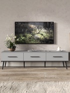 Тумба под ТВ «Мишель», 1652×450×440 мм, цвет шиншилла серая - Фото 2