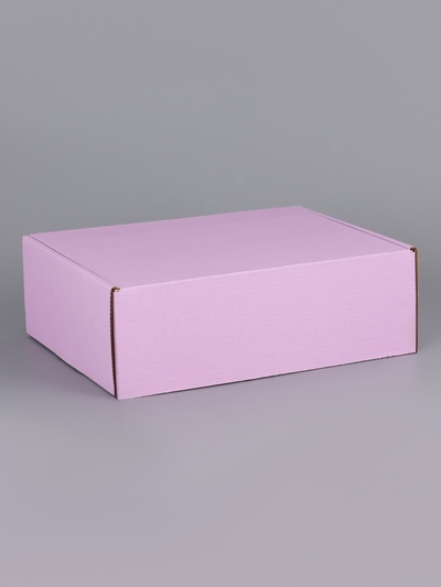 Коробка складная «Лавандовая», для подарков, хранения и отправки посылок, 27×21×9 см