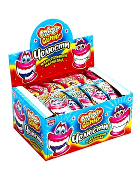 Жевательный мармелад «Crazy Gummy Челюсти», 10 г (комплект 5 шт)