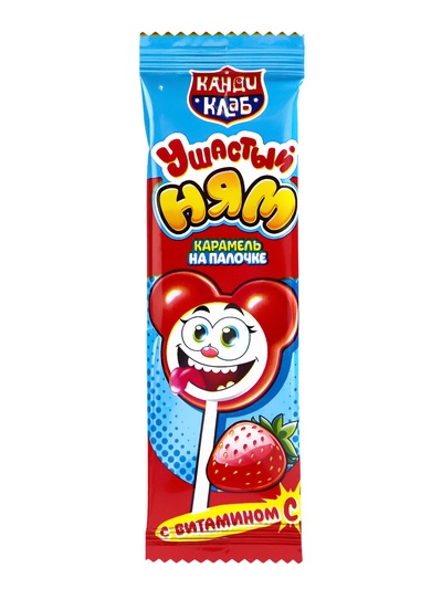 Карамель на палочке с конфетой «Ушастый ням», 8 г