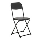 УЦЕНКА Стул складной «Конференц» черный/черный - Фото 1