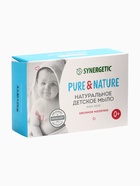 УЦЕНКА Мыло детское натуральное SYNERGETIC овсяное молочко, 90 г - Фото 3