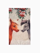 Набор кухонных полотенец «Этель. Лошадки», новогодний, 4 шт., 34×60 см - Фото 5